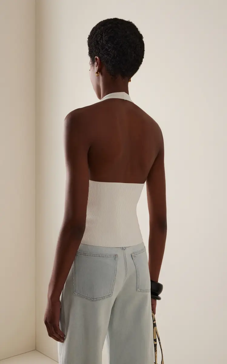 DL1961 Halter Top Instasculpt Rib | Thumbnail 4 DL1961 Halter Top Instasculpt Rib | Thumbnail 4
