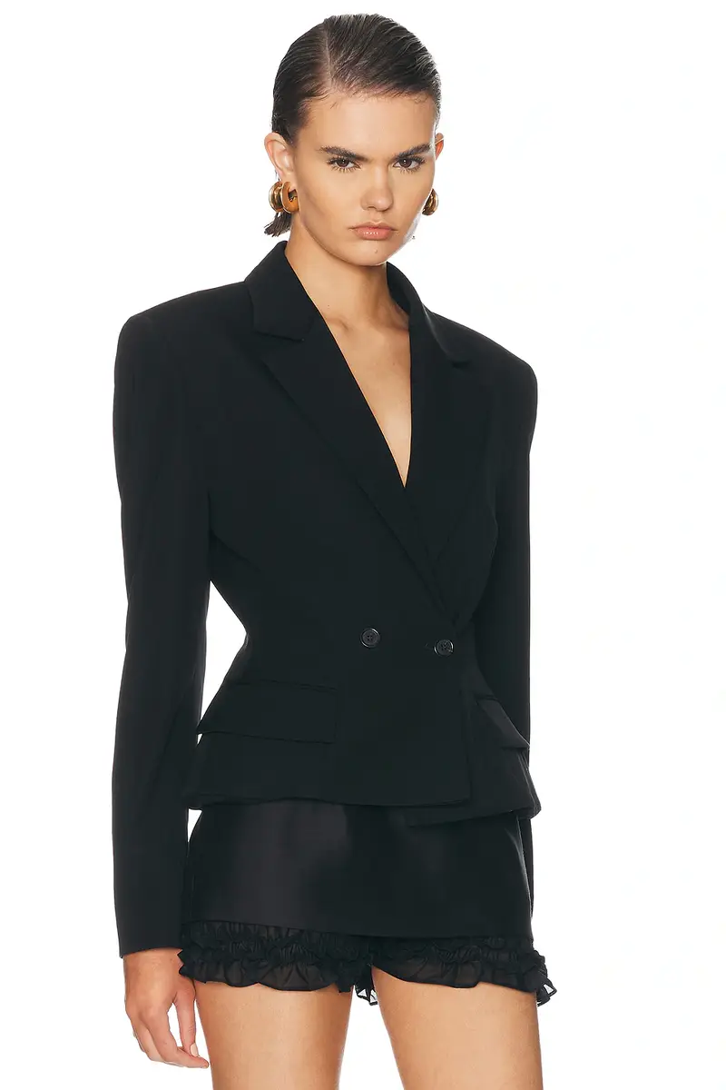 Magda Butrym Double Breasted Blazer | Thumbnail 2 Magda Butrym Double Breasted Blazer | Thumbnail 2