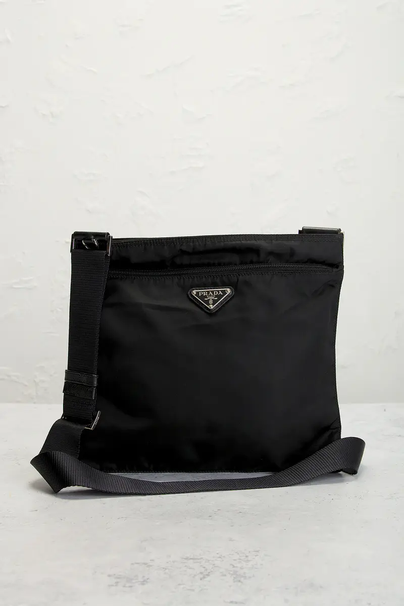 Prada Tessuto Flat Messenger Bag | Thumbnail 2 Prada Tessuto Flat Messenger Bag | Thumbnail 2
