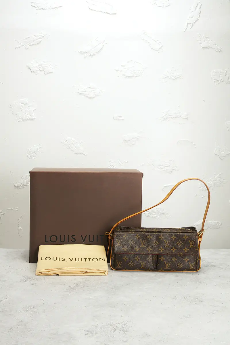 Louis Vuitton Brown Monogram Viva Cite MM Shoulder Bag | Thumbnail 9 Louis Vuitton Brown Monogram Viva Cite MM Shoulder Bag | Thumbnail 9