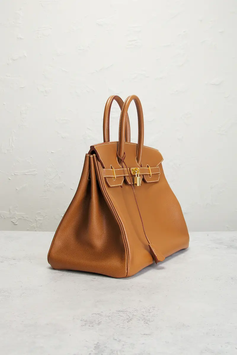 HERMÈS Courchevel Birkin 35 Handbag | Thumbnail 4 HERMÈS Courchevel Birkin 35 Handbag | Thumbnail 4