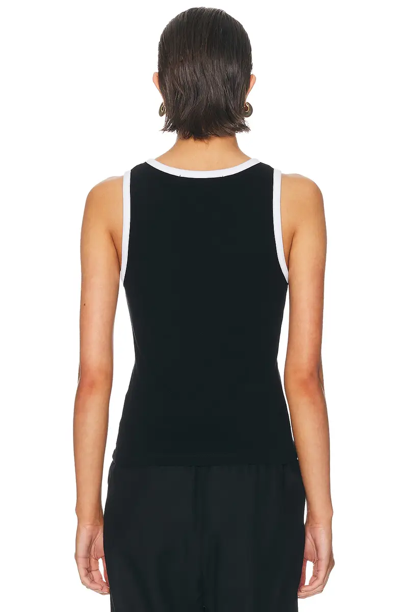 ENZA COSTA Cotton Ringer Tank Top | Thumbnail 3 ENZA COSTA Cotton Ringer Tank Top | Thumbnail 3