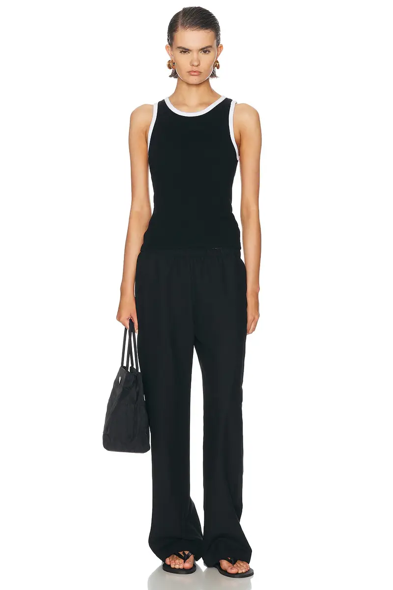 ENZA COSTA Cotton Ringer Tank Top | Thumbnail 4 ENZA COSTA Cotton Ringer Tank Top | Thumbnail 4