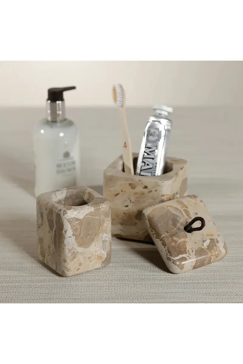The Favorites Marble Vanity Jar | Thumbnail 2 The Favorites Marble Vanity Jar | Thumbnail 2