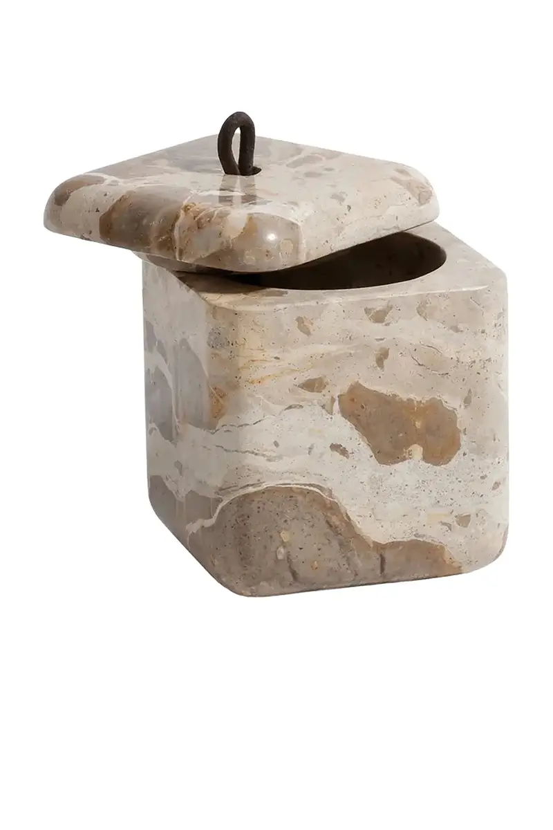 The Favorites Marble Lidded Vanity Jar | Thumbnail 2 The Favorites Marble Lidded Vanity Jar | Thumbnail 2