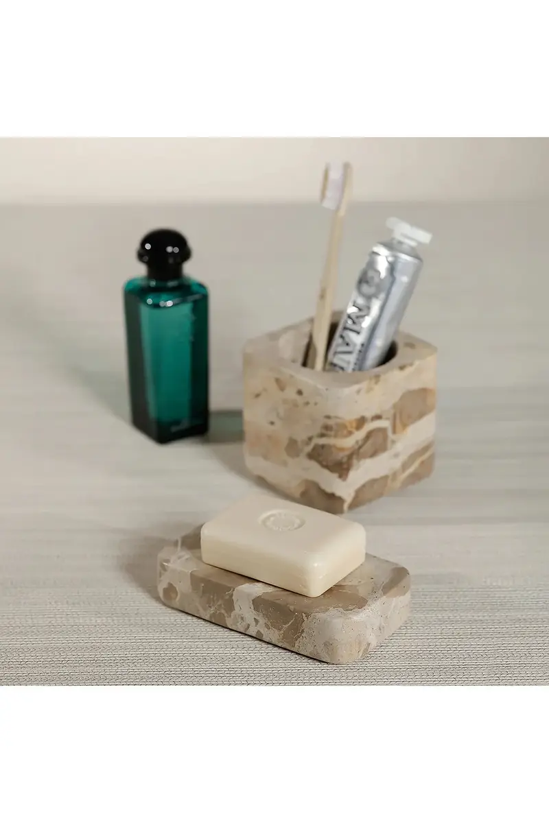 The Favorites Marble Lidded Vanity Jar | Thumbnail 3 The Favorites Marble Lidded Vanity Jar | Thumbnail 3