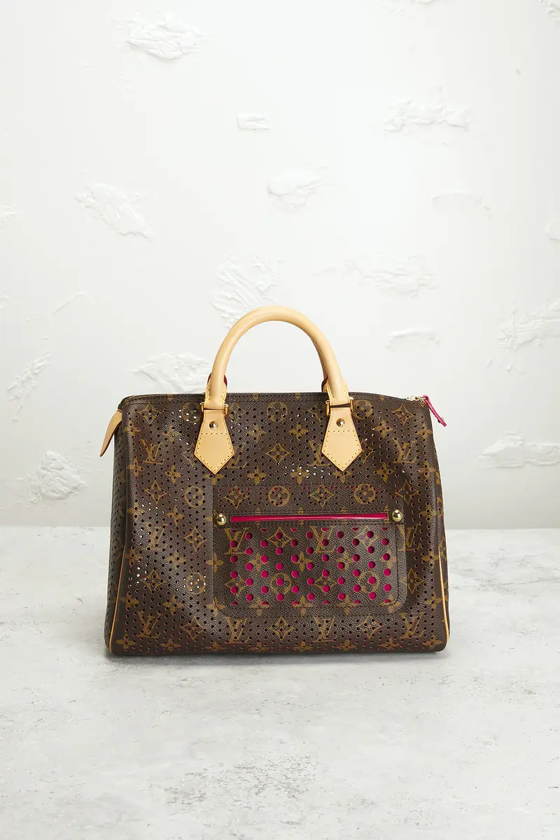 Louis Vuitton Monogram Perforated Speedy 30 Handbag | Thumbnail 3 Louis Vuitton Monogram Perforated Speedy 30 Handbag | Thumbnail 3