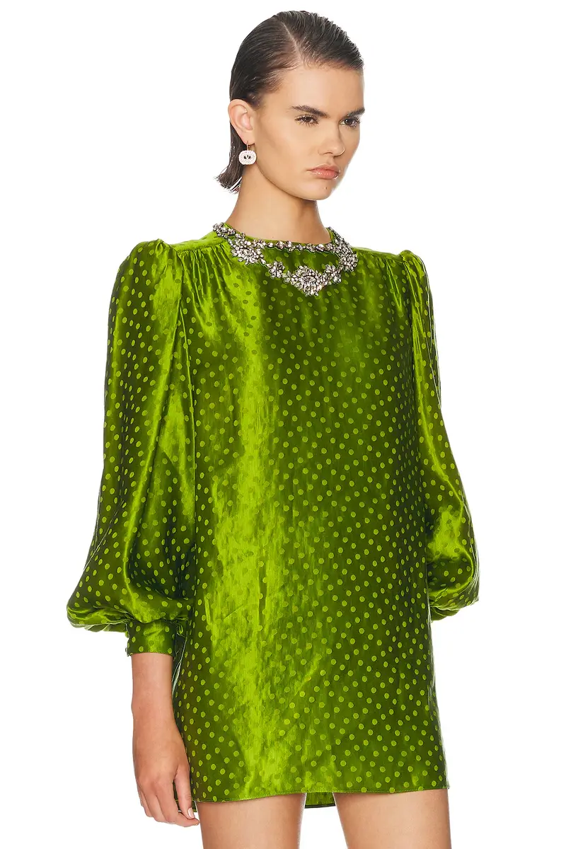 Valentino Plus De Pois Embroidered Top | Thumbnail 3 Valentino Plus De Pois Embroidered Top | Thumbnail 3