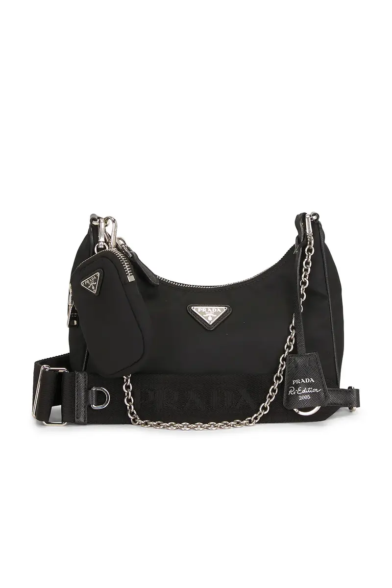 prada Prada Re-Edition 2005 Re-Nylon Shoulder Bag | Image 1 prada Prada Re-Edition 2005 Re-Nylon Shoulder Bag | Image 1