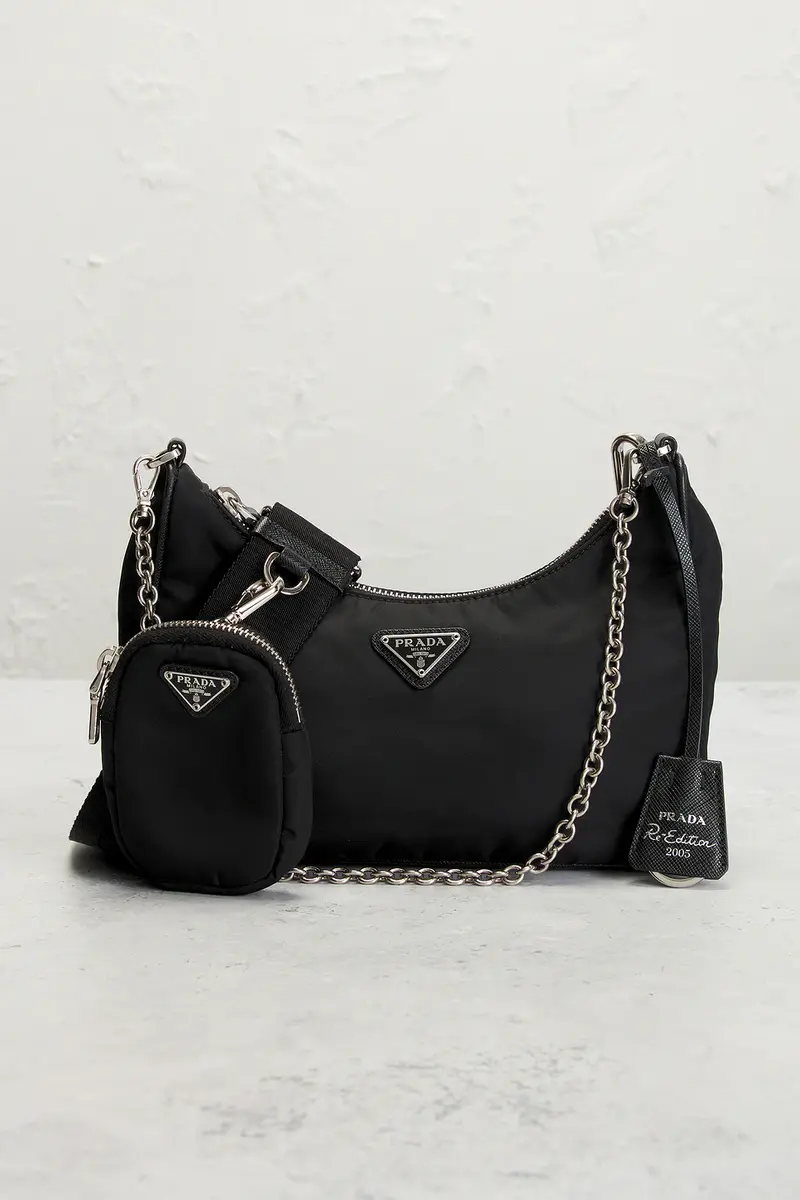 Prada Re-Edition 2005 Re-Nylon Shoulder Bag | Thumbnail 2 Prada Re-Edition 2005 Re-Nylon Shoulder Bag | Thumbnail 2