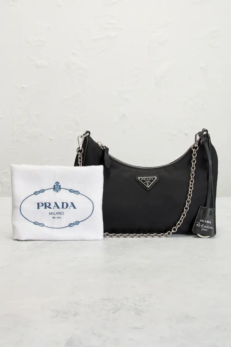 Prada Re-Edition 2005 Re-Nylon Shoulder Bag | Thumbnail 9 Prada Re-Edition 2005 Re-Nylon Shoulder Bag | Thumbnail 9