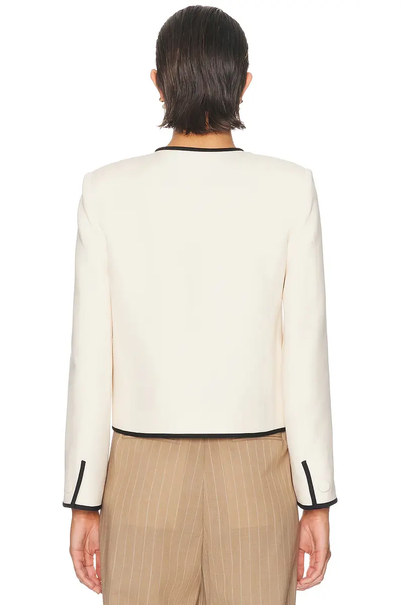 Valentino Crepe Couture Jacket | Thumbnail 3 Valentino Crepe Couture Jacket | Thumbnail 3