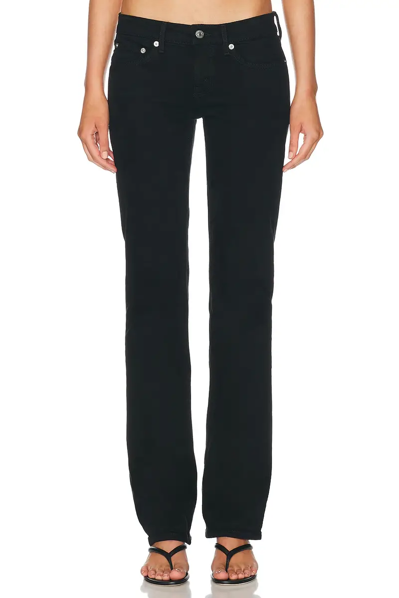 RE/DONE The Lean Straight Leg Jeans | Image 1 RE/DONE The Lean Straight Leg Jeans | Image 1