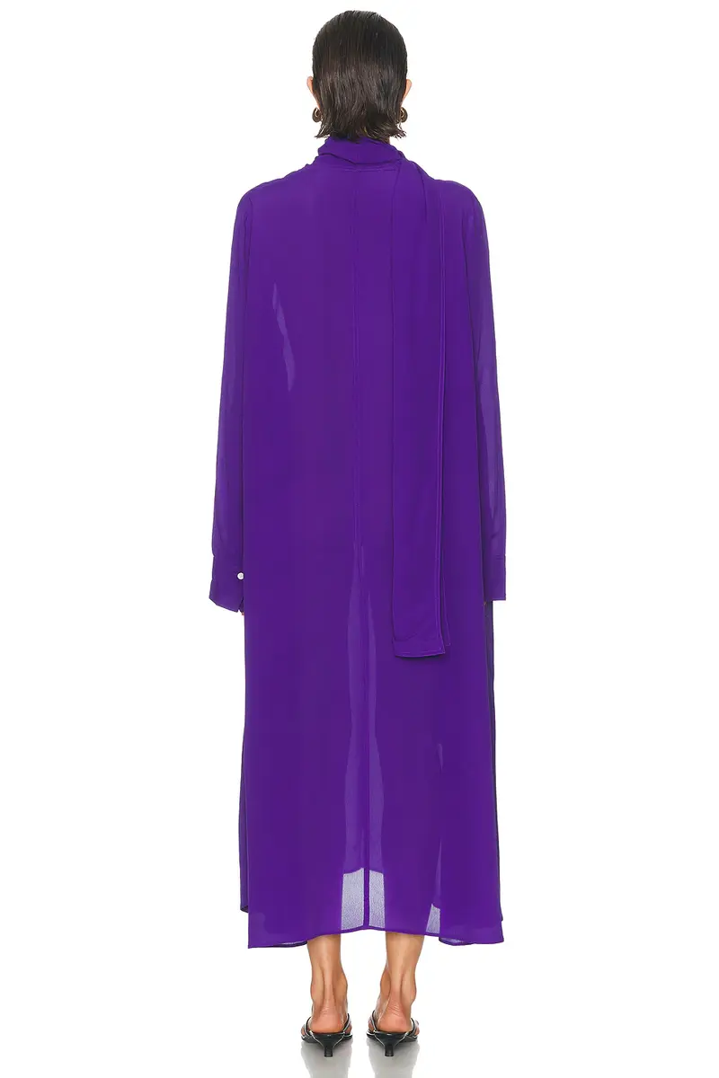 TOTEME Rounded Neckline Dress | Thumbnail 3 TOTEME Rounded Neckline Dress | Thumbnail 3