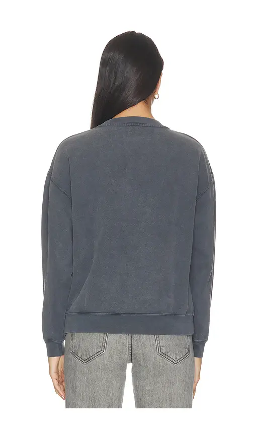 Anine Bing Spencer Sweatshirt Leopard | Thumbnail 3 Anine Bing Spencer Sweatshirt Leopard | Thumbnail 3