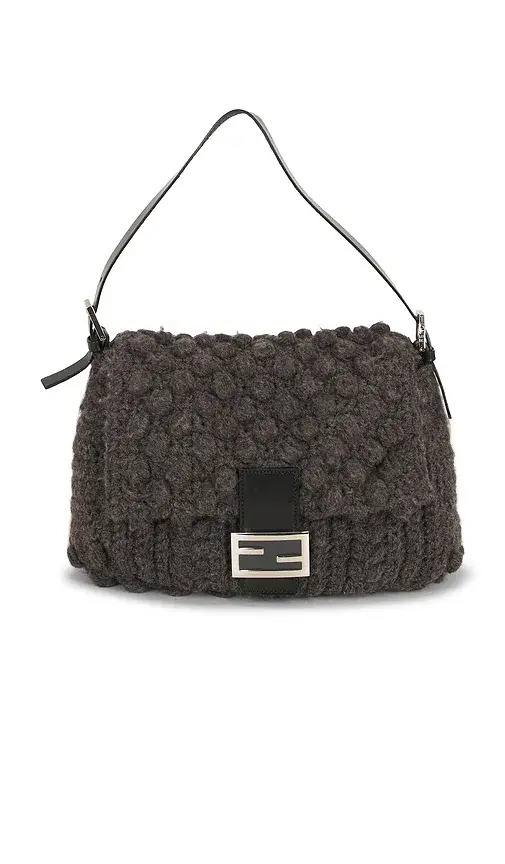 Fendi Crochet Mama Baguette Shoulder Bag | Image 1 Fendi Crochet Mama Baguette Shoulder Bag | Image 1