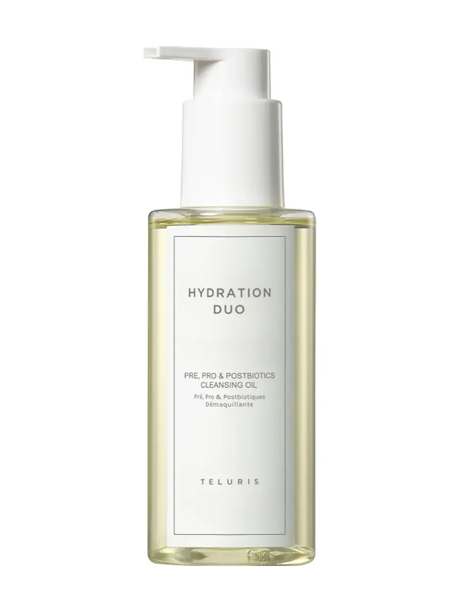Teluris Hydration Duo Cleansing Oil.