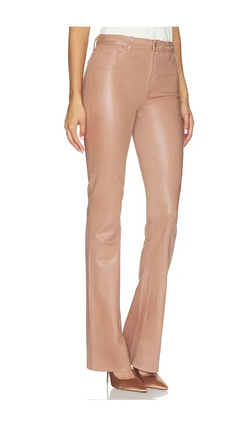 L'Agence Ruth Straight Leg Undone Hem Jeans | Thumbnail 2