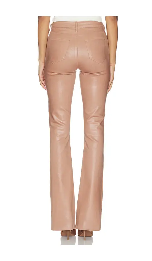 L'Agence Ruth Straight Leg Undone Hem Jeans | Thumbnail 4