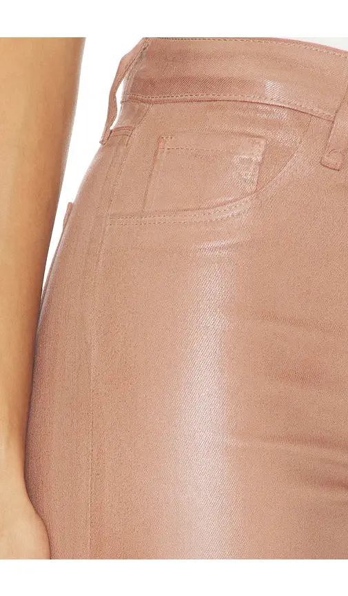 L'Agence Ruth Straight Leg Undone Hem Jeans | Thumbnail 6