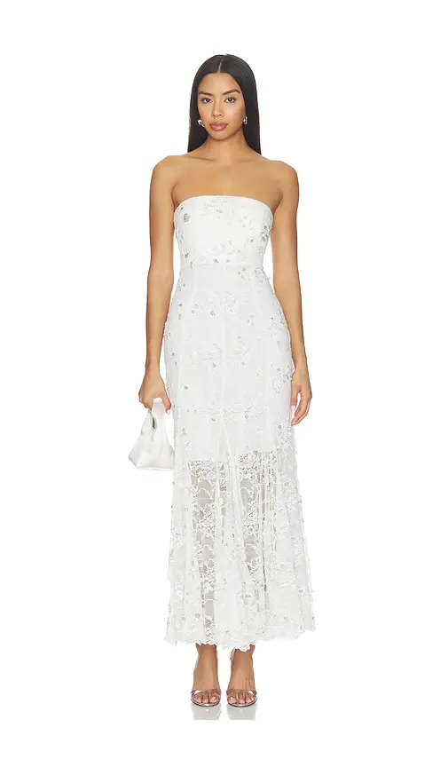 LA FUORI Ballet Rose Midi Dress | Image 1 LA FUORI Ballet Rose Midi Dress | Image 1