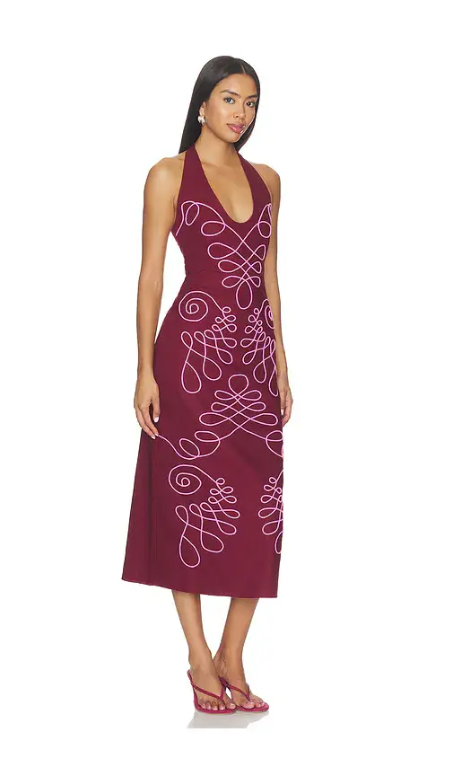 The Wolf Gang Lera Midi Dress | Thumbnail 2 The Wolf Gang Lera Midi Dress | Thumbnail 2