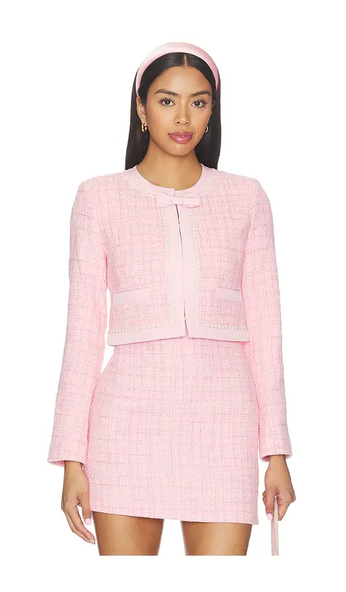 LoveShackFancy Ralphette Jacket | Image 1 LoveShackFancy Ralphette Jacket | Image 1