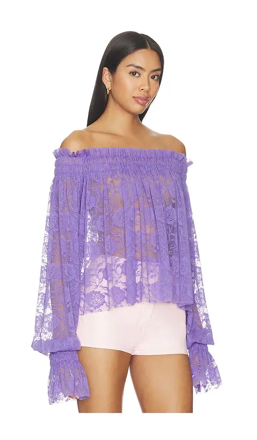 Norma Kamali Long Sleeve Peasant Top | Thumbnail 2 Norma Kamali Long Sleeve Peasant Top | Thumbnail 2