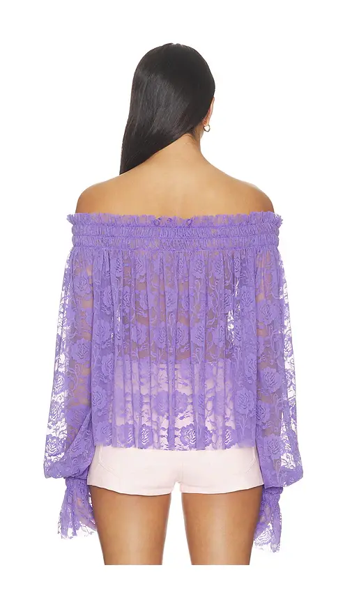 Norma Kamali Long Sleeve Peasant Top | Thumbnail 3 Norma Kamali Long Sleeve Peasant Top | Thumbnail 3