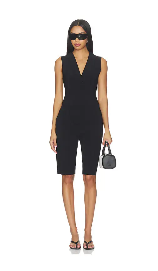Norma Kamali Vest With Lapel | Thumbnail 4