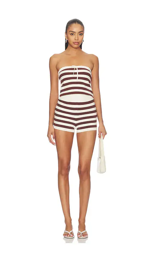 Pamelah Stripe Romper Pamelah Stripe Romper