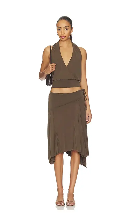 With Jean x REVOLVE Sharni Skirt | Thumbnail 5 With Jean x REVOLVE Sharni Skirt | Thumbnail 5