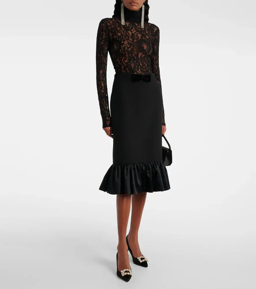 Roger Vivier Embellished satin pumps | Thumbnail 3 Roger Vivier Embellished satin pumps | Thumbnail 3
