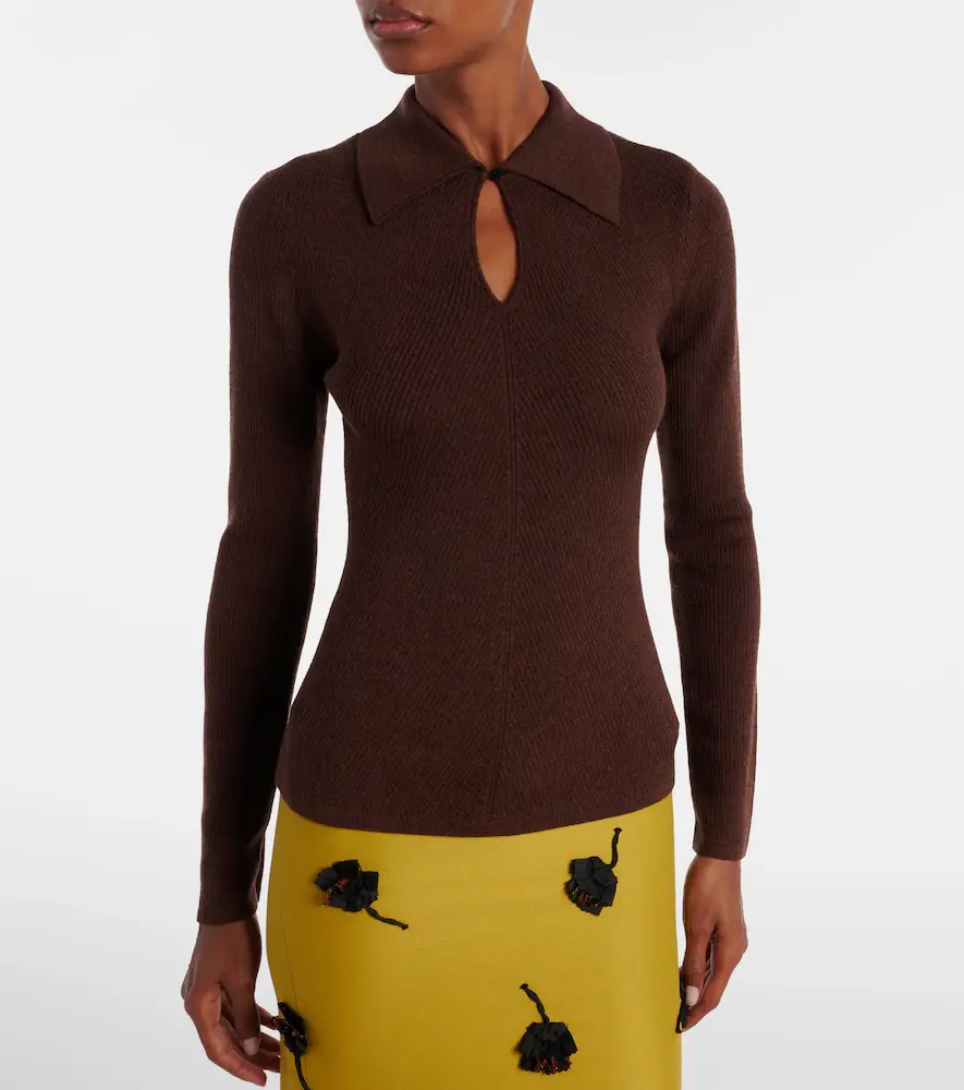 Emilia Wickstead Ambrose wool sweater | Thumbnail 4 Emilia Wickstead Ambrose wool sweater | Thumbnail 4