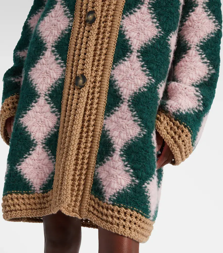 La DoubleJ Crochet wool-blend cardigan | Thumbnail 4 La DoubleJ Crochet wool-blend cardigan | Thumbnail 4