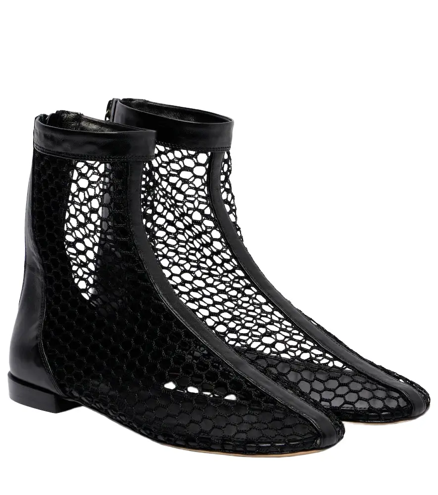 Souliers Martinez Maxima mesh ankle boots | Image 1 Souliers Martinez Maxima mesh ankle boots | Image 1