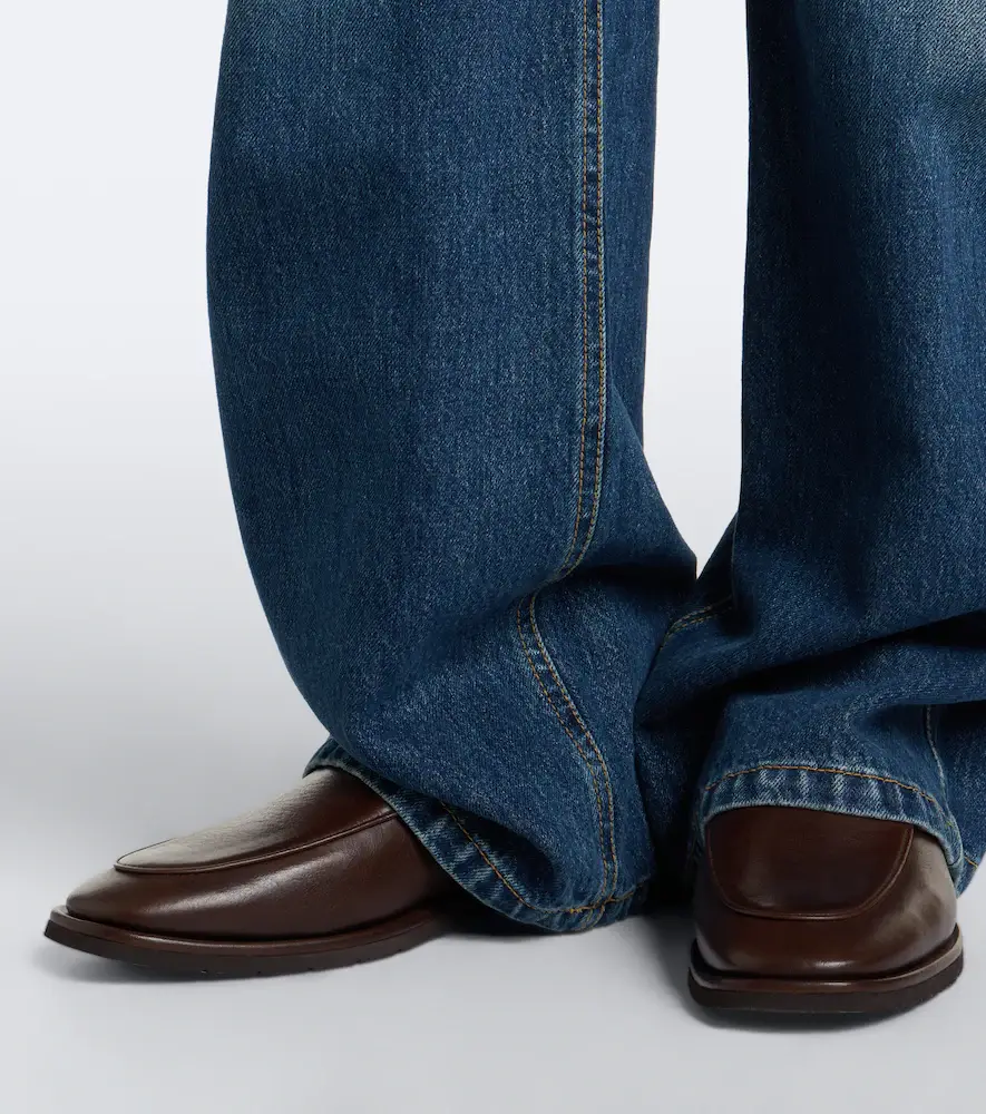 Brunello Cucinelli Monili leather loafers | Thumbnail 6