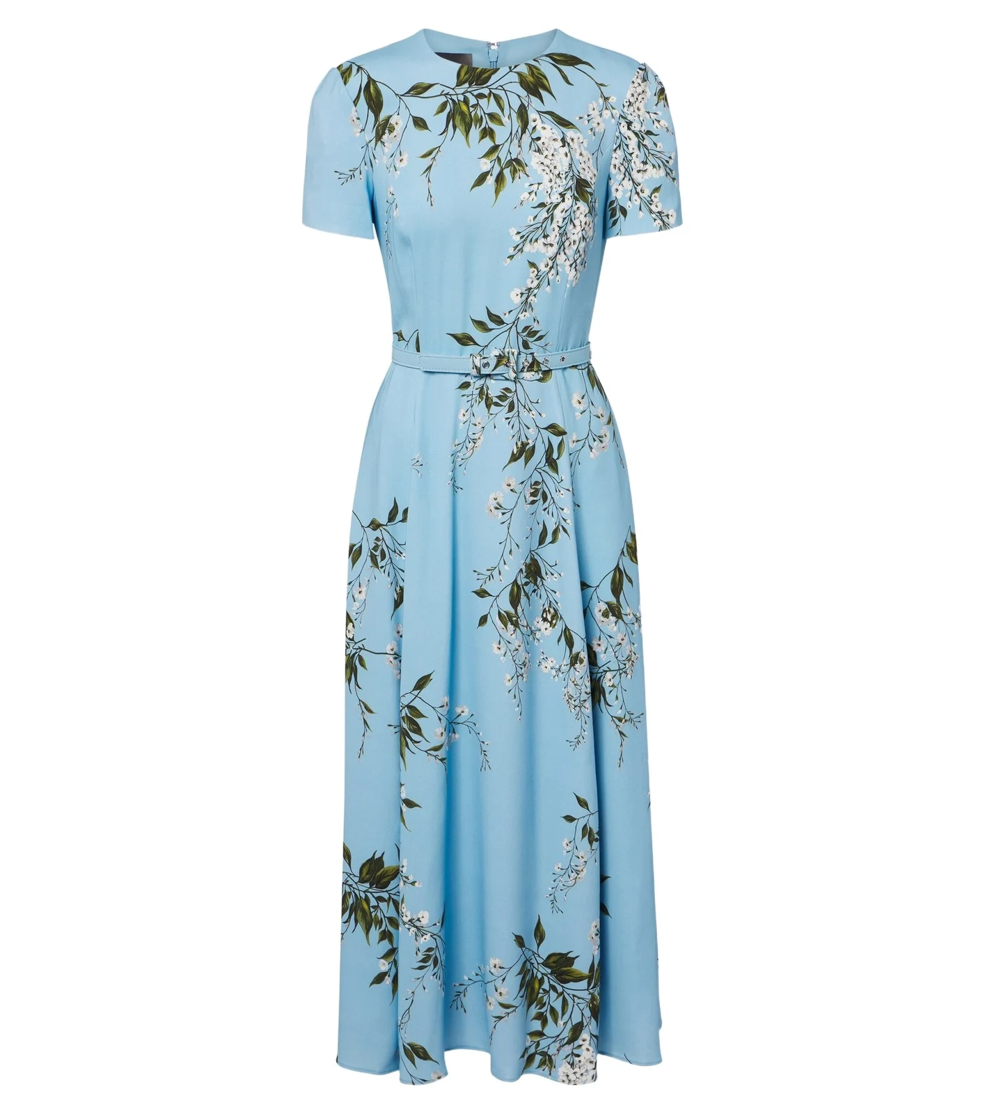 Floral belted midi dress Floral belted midi dress