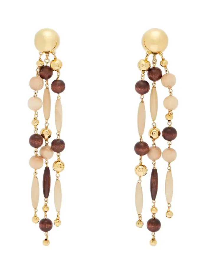 Beaded drop earrings Beaded drop earrings
