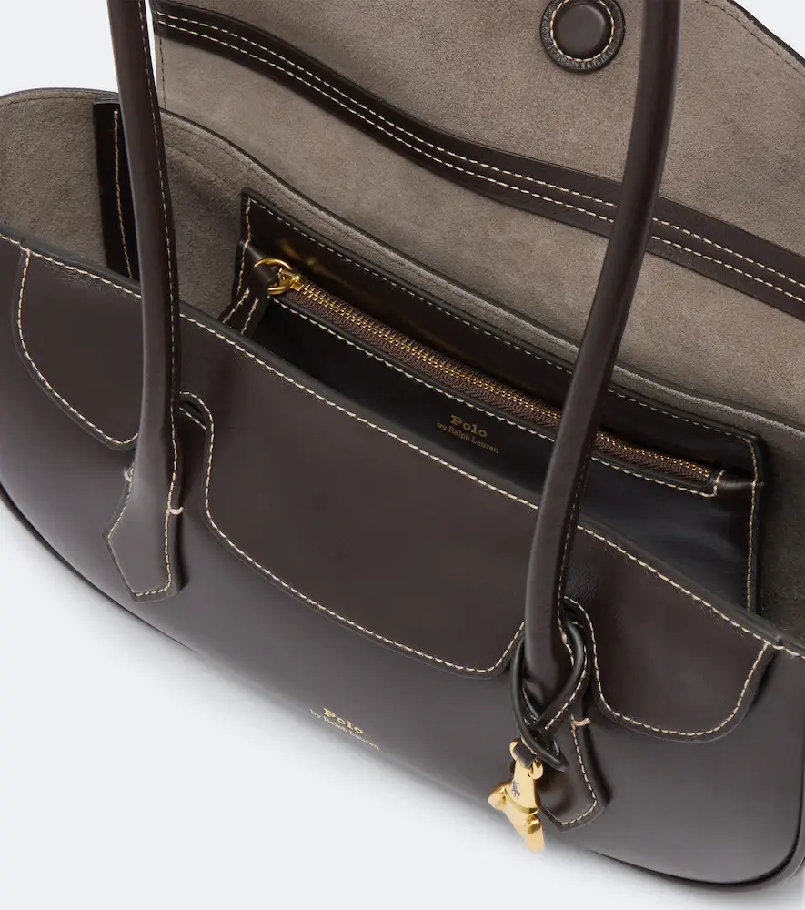 Polo Ralph Lauren Polo Blaze Small leather shoulder bag | Thumbnail 2
