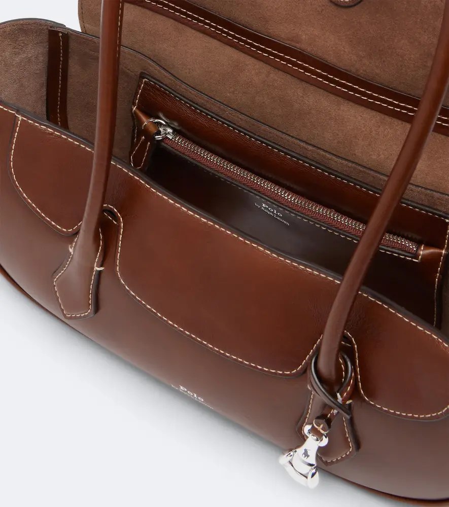 Polo Ralph Lauren Polo Blaze Small leather shoulder bag | Thumbnail 2