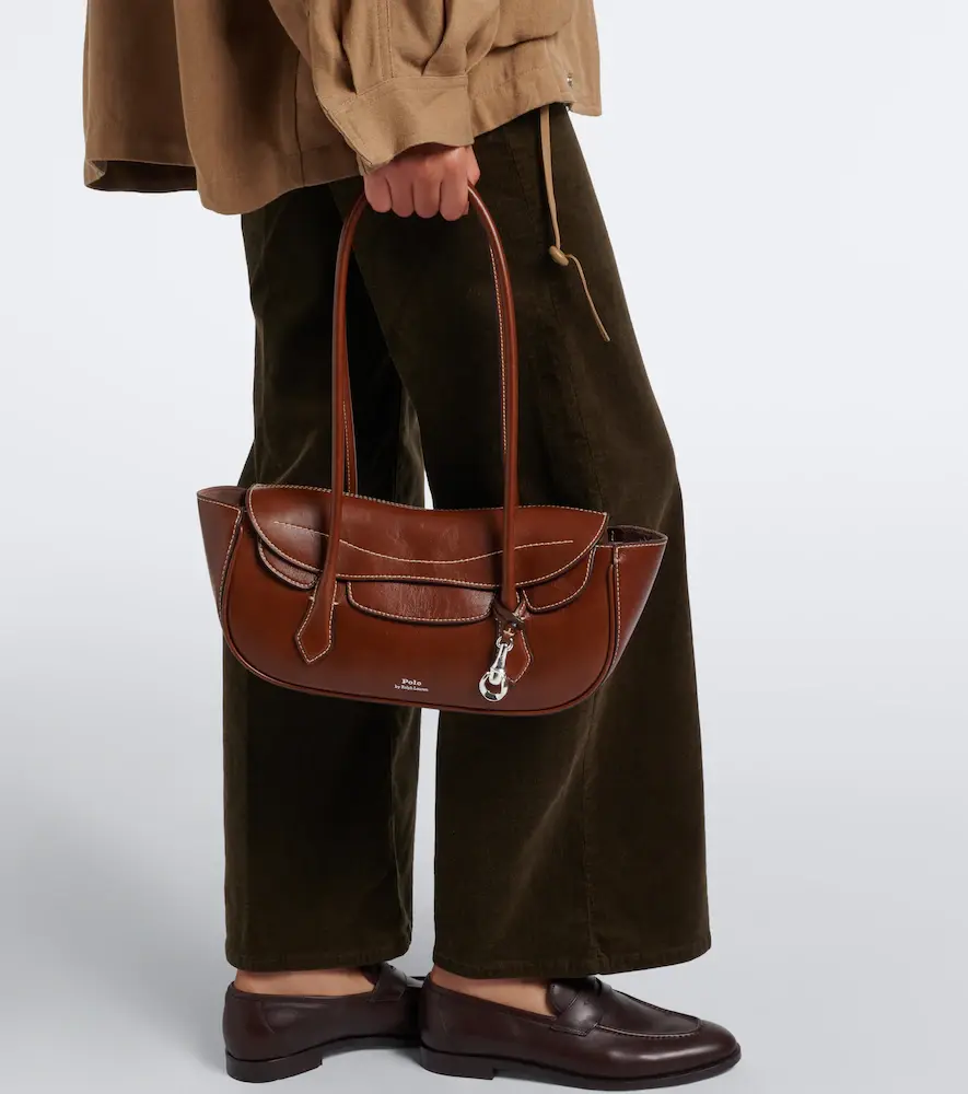 Polo Ralph Lauren Polo Blaze Small leather shoulder bag | Thumbnail 5