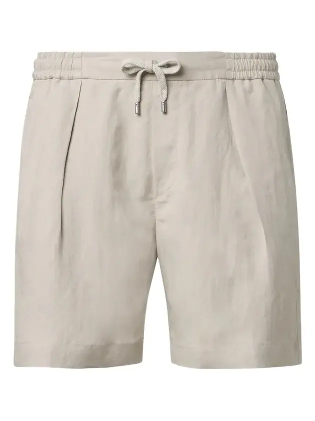 Silk and linen shorts Silk and linen shorts