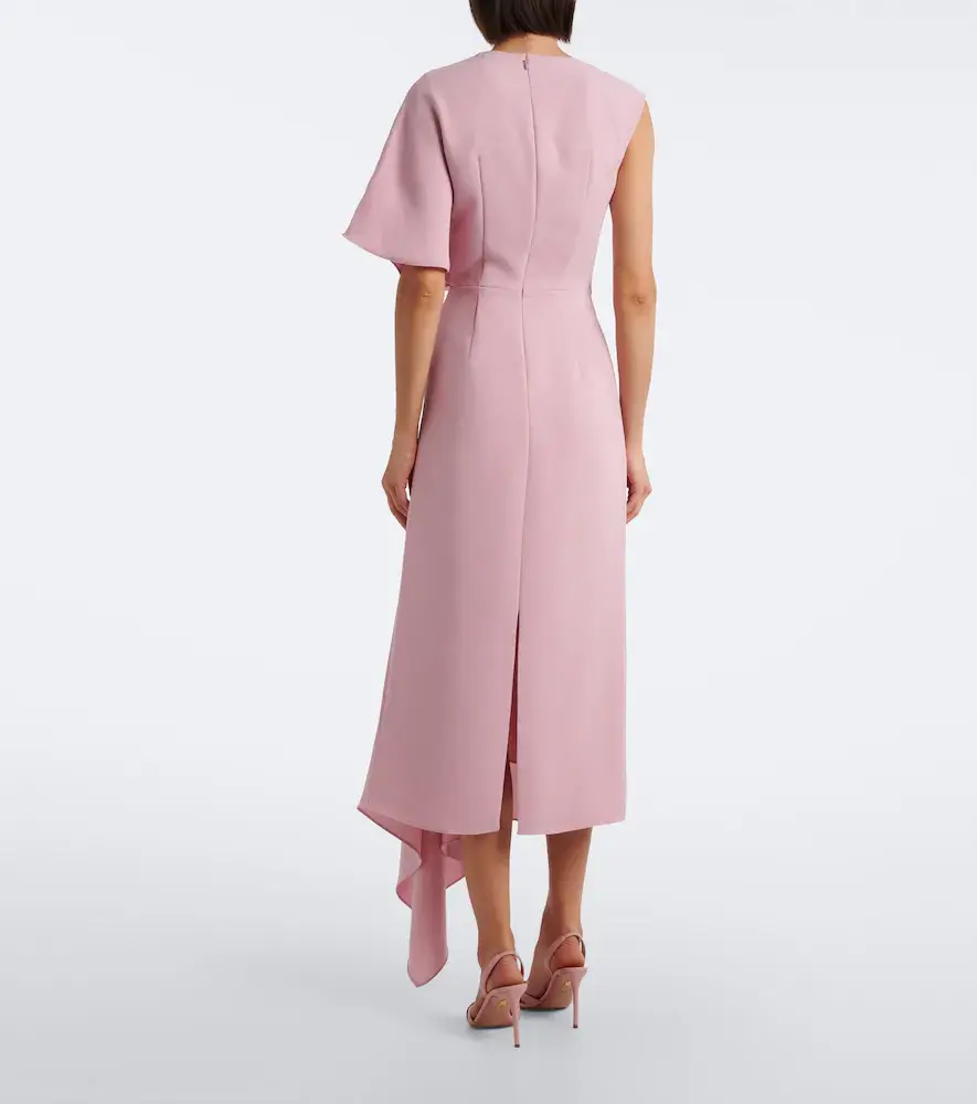 Roksanda Elva asymmetric crêpe midi dress | Thumbnail 5