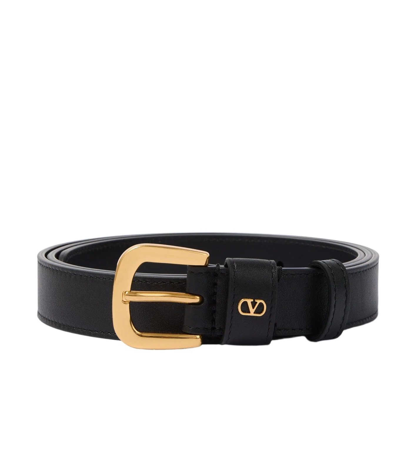 Valentino Garavani VLogo leather belt