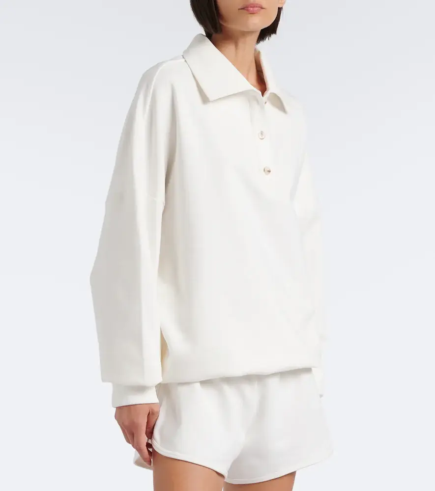 NORBA Julia cotton polo sweatshirt | Thumbnail 2