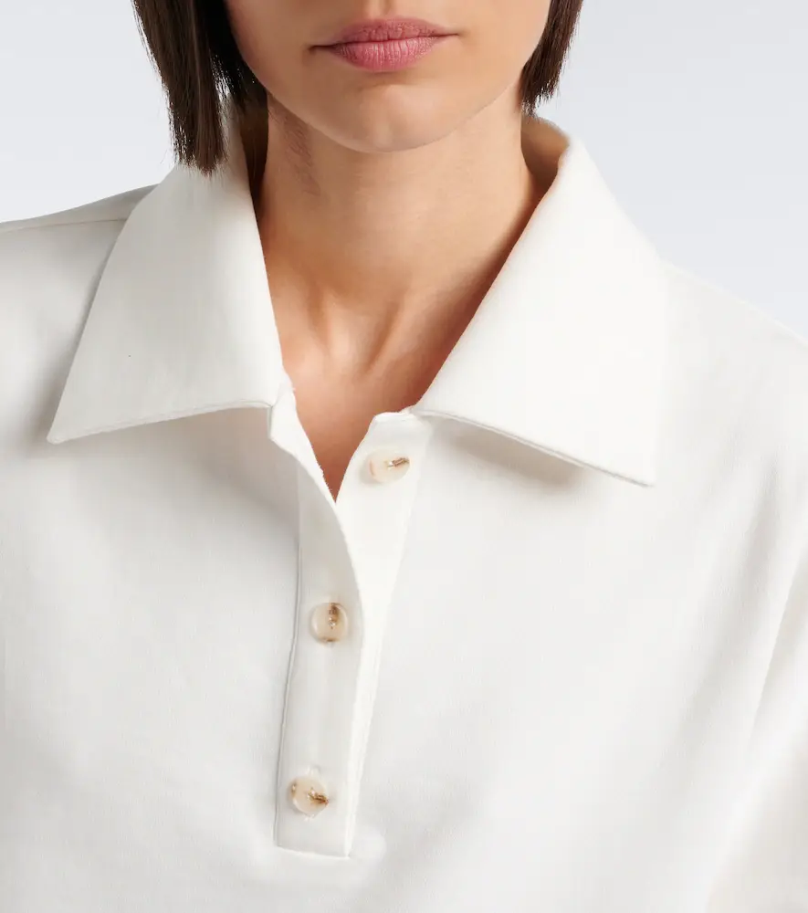 NORBA Julia cotton polo sweatshirt | Thumbnail 6