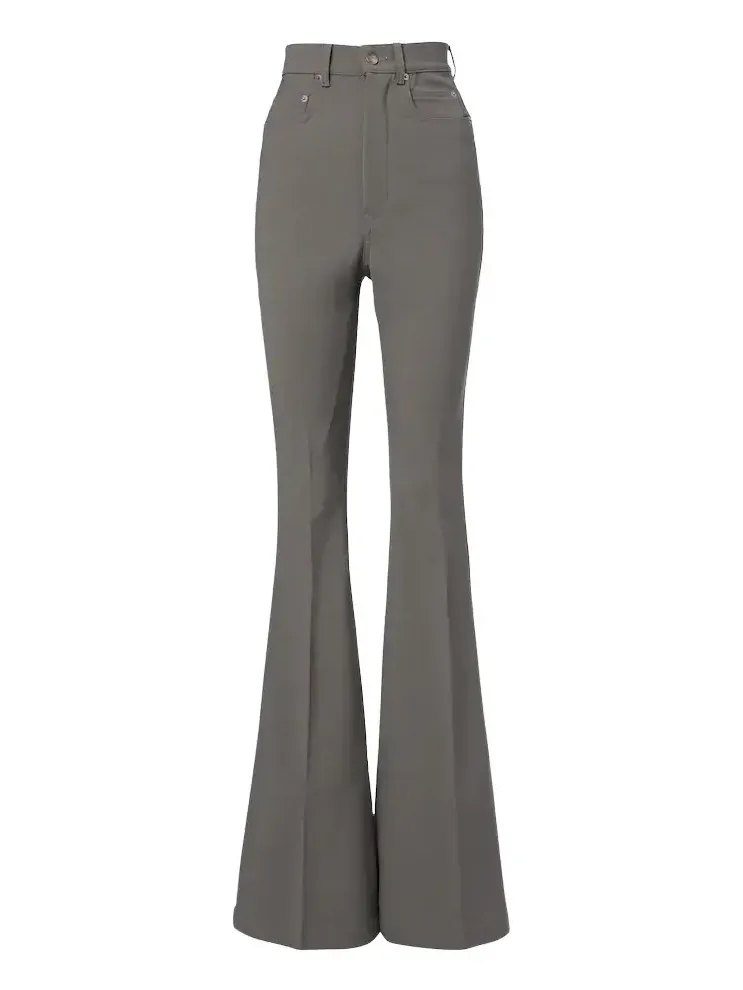 Bolan high-rise wool-blend flared pants Bolan high-rise wool-blend flared pants