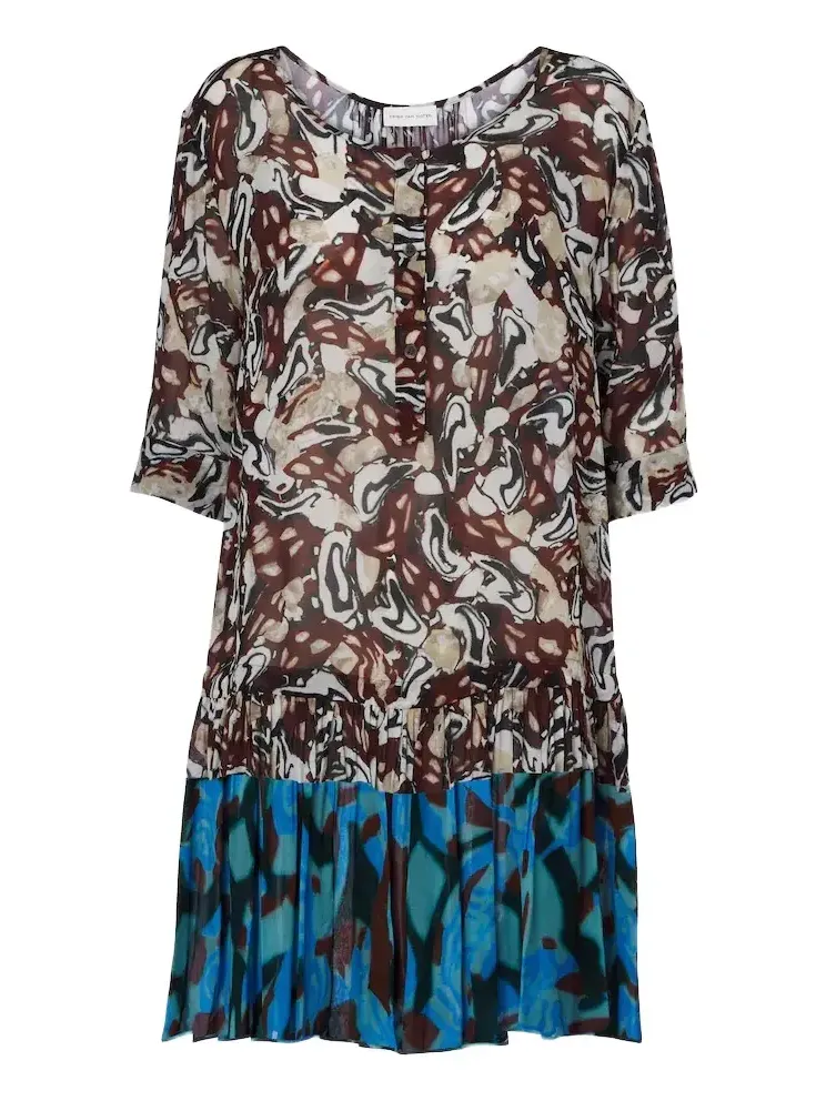 Printed minidress
