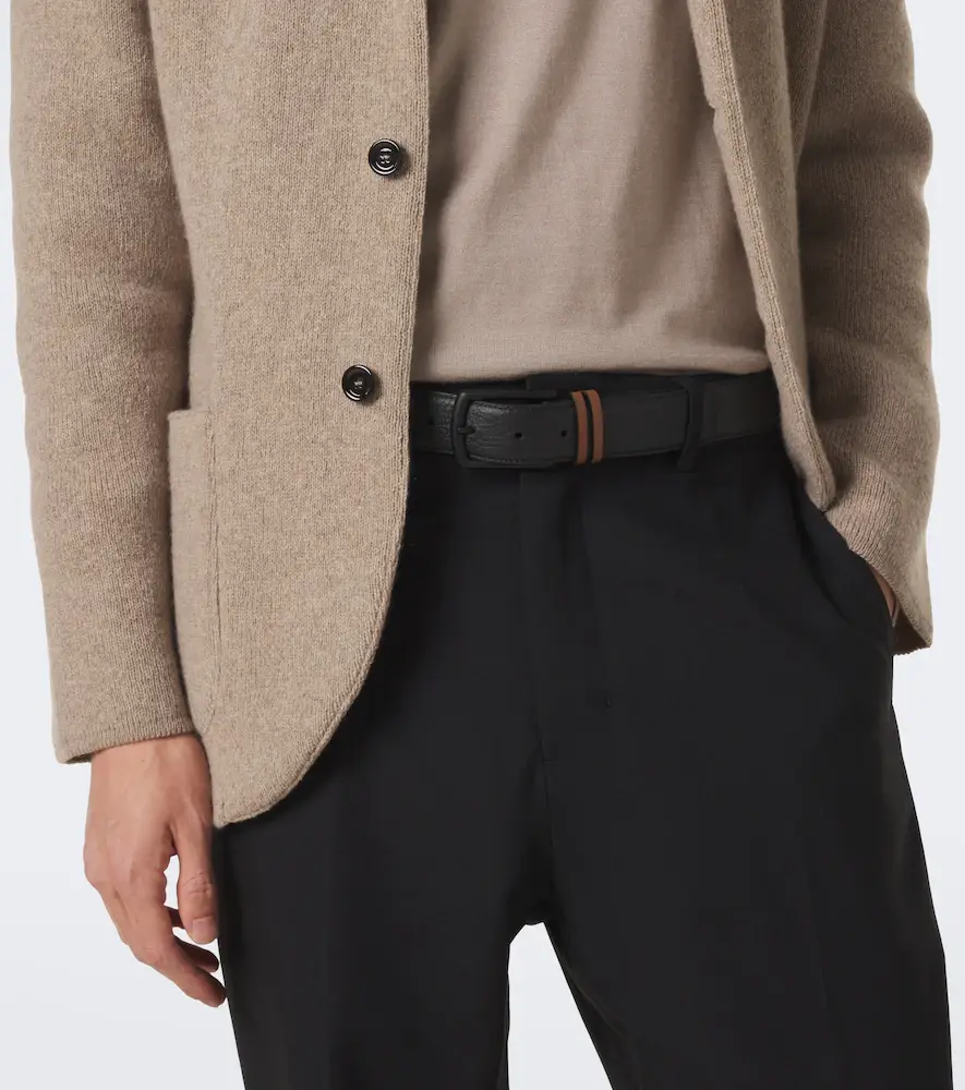 Zegna Leather belt | Thumbnail 3